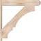 Ekena Millwork Balboa Craftsman Smooth Outlooker, Douglas Fir, 7 1/2"W x 42"D x 42"H OUT08X42X42BOA04SDF - alternate 4